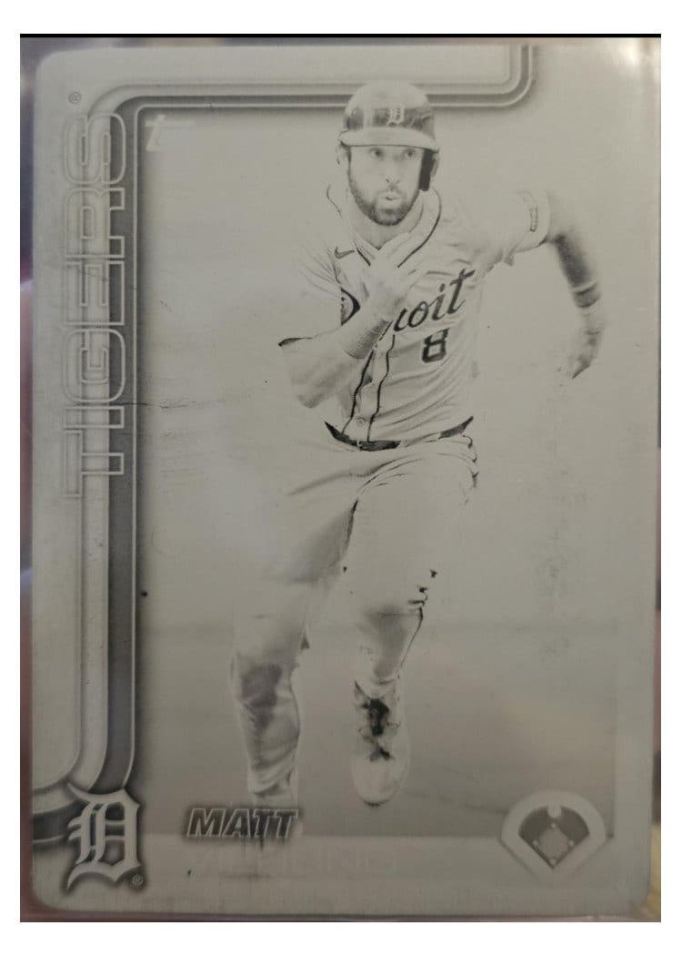 2025 Topps Base Set Matt Vierling #166 card