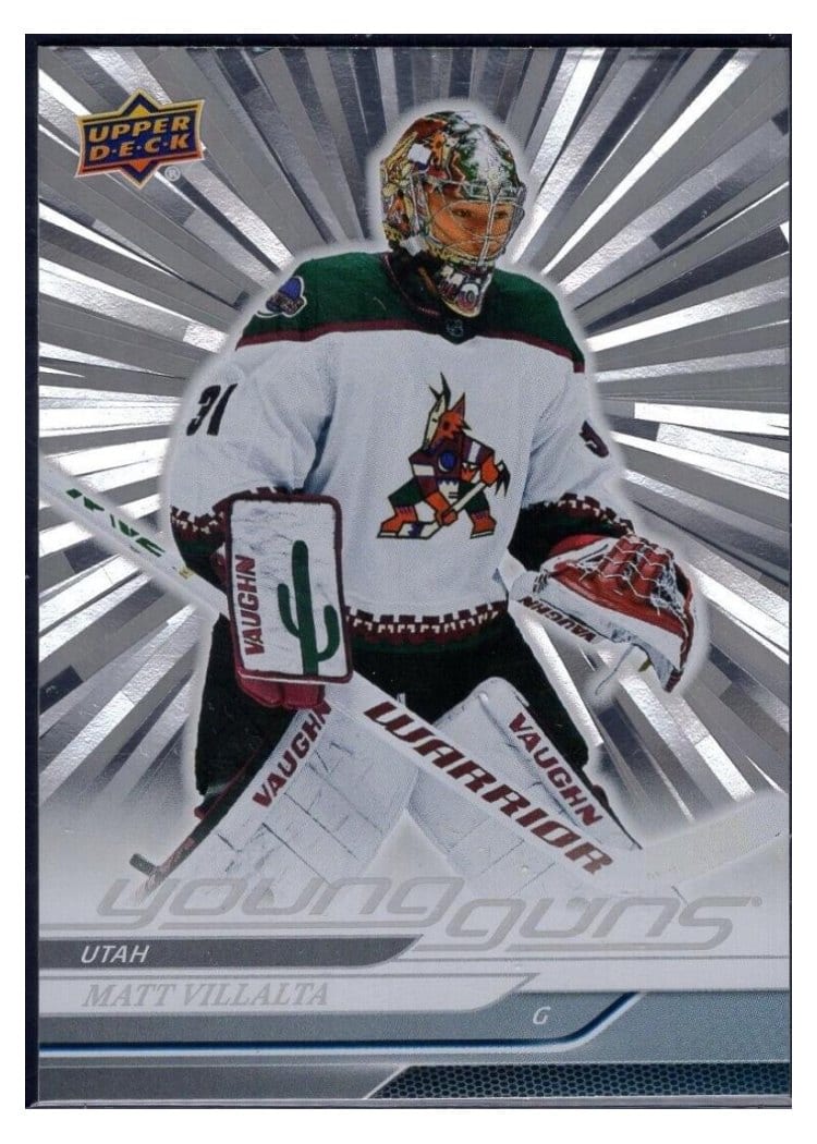 2024-25 Upper Deck Base Set Matt Villalta #217 card