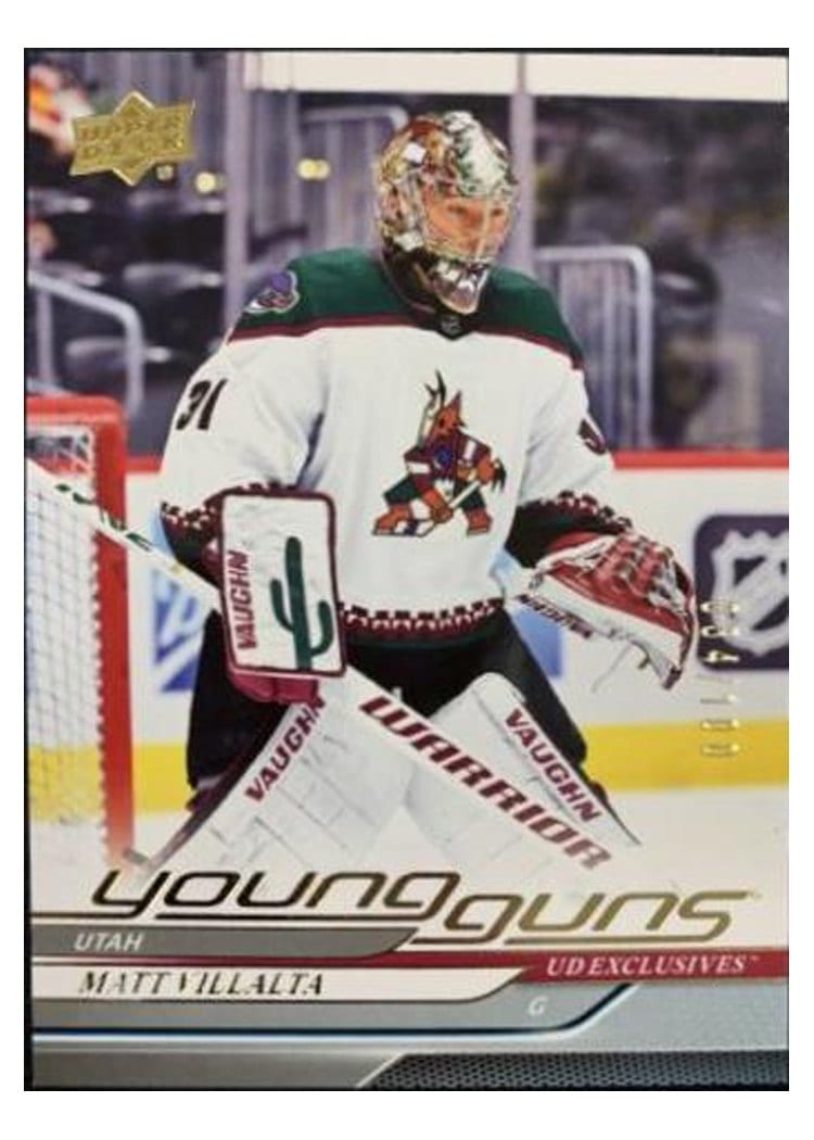 2024-25 Upper Deck Base Set Matt Villalta #217 card