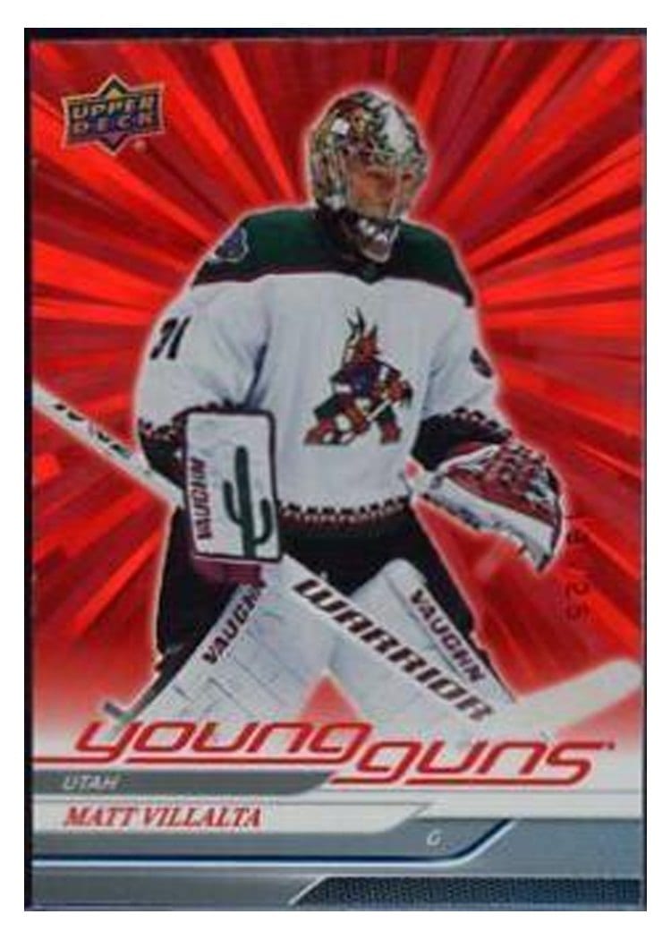 2024-25 Upper Deck Base Set Matt Villalta #217 card