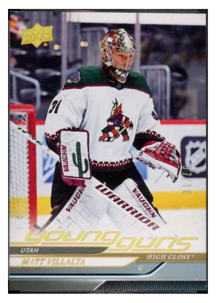 2024-25 Upper Deck Base Set Matt Villalta #217 card