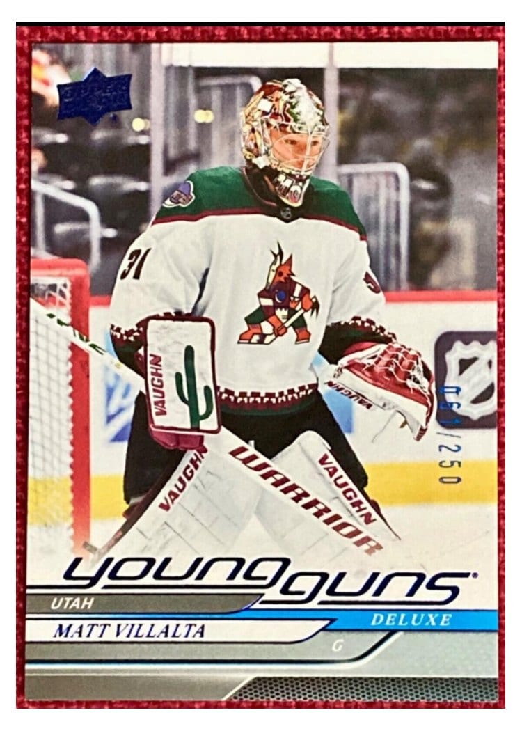2024-25 Upper Deck Base Set Matt Villalta Deluxe #217 card
