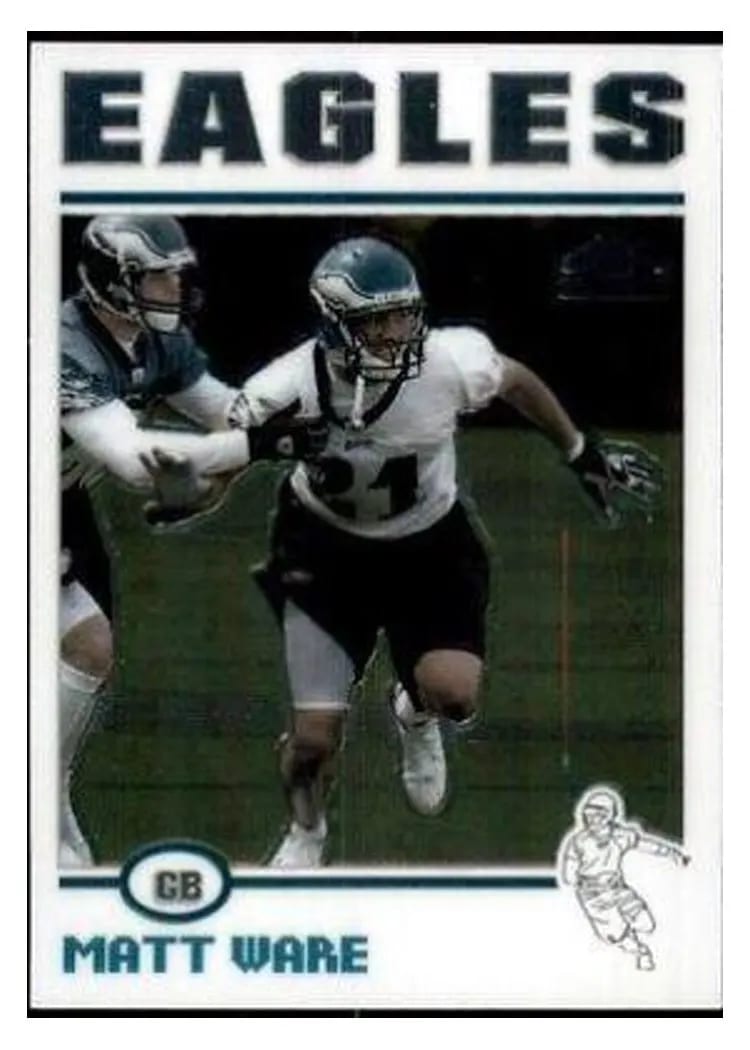 2004 Topps Chrome Matt Ware #262 card