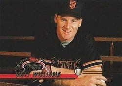 1993 Stadium Club Base Set Matt Williams #287 card