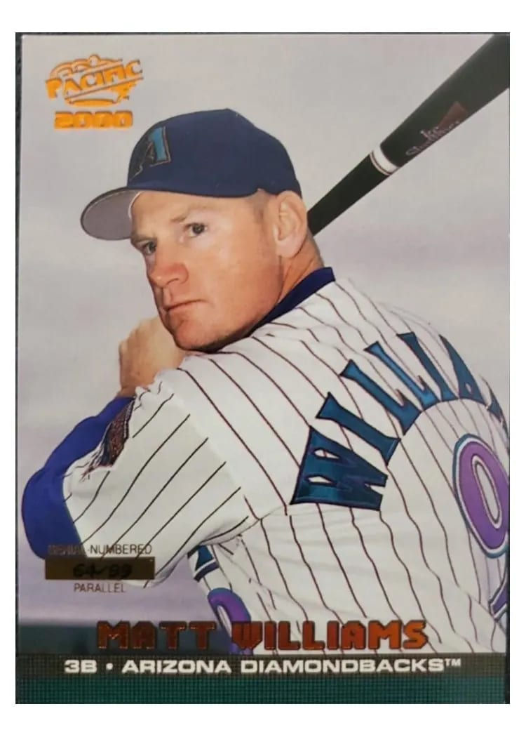 2000 Pacific Matt Williams #31 card