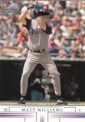 2002 Upper Deck Base Set Matt Williams #663 card