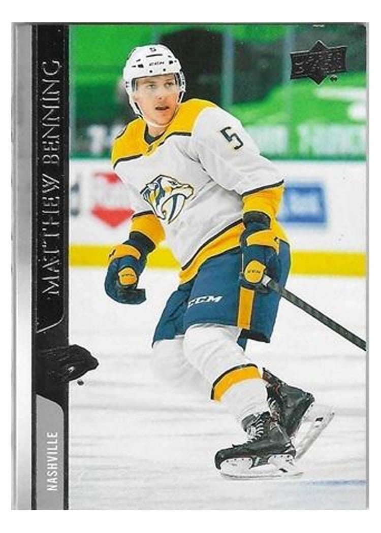 2020 Upper Deck Extended Series Matthew Benning #575 card
