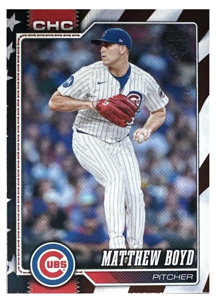 2026 Topps Base Set Matthew Boyd Independence Day #51