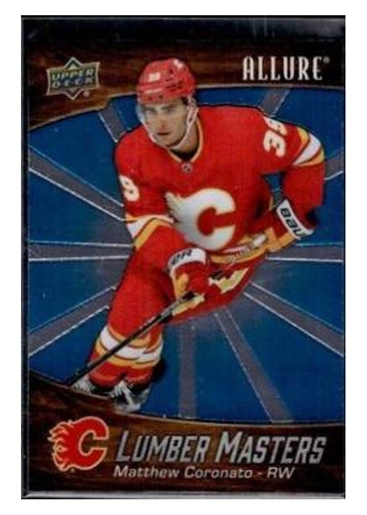 2023-24 Upper Deck Allure Lumber Masters Matthew Coronato #LM-1 card