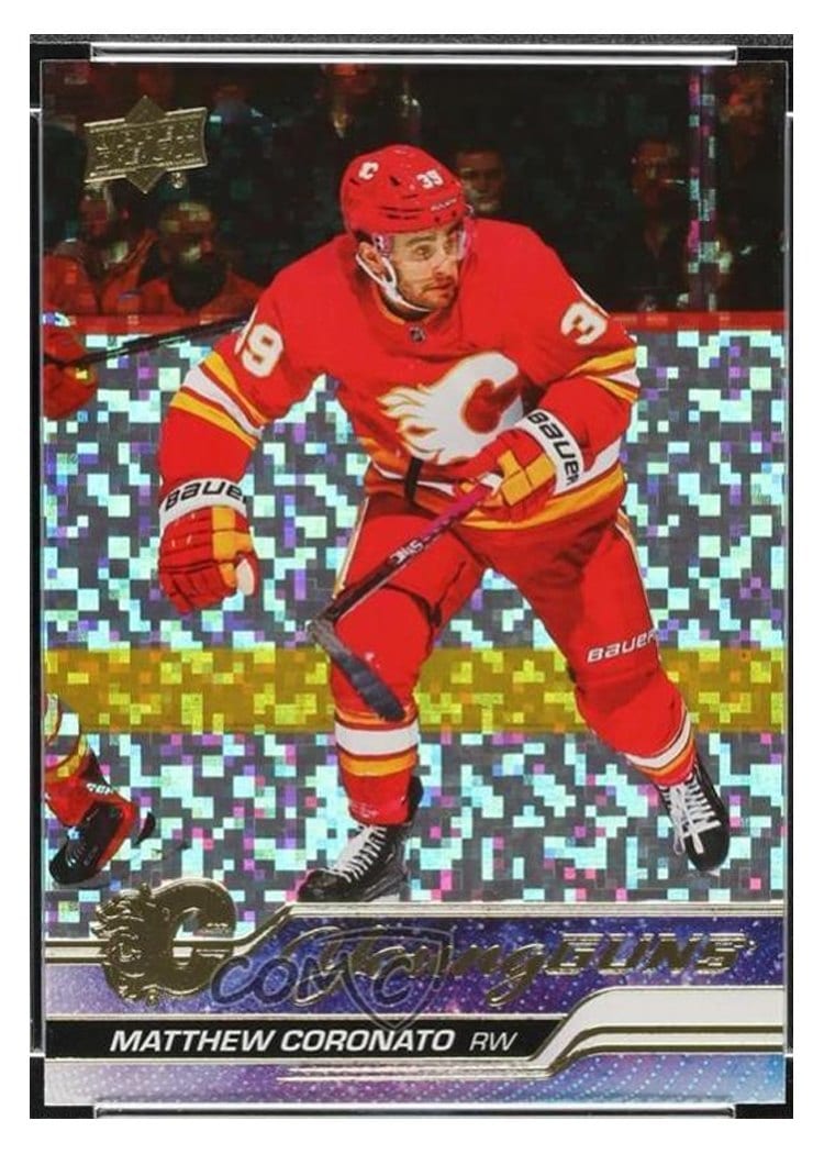 2023-24 Upper Deck Base Set Matthew Coronato #201 card
