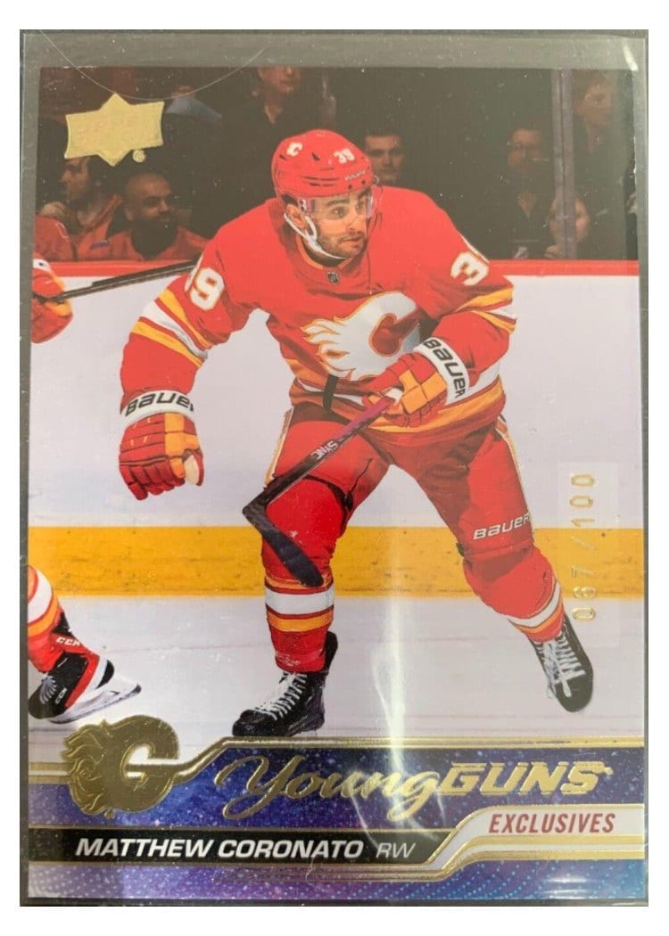 2023-24 Upper Deck Base Set Matthew Coronato #201 card