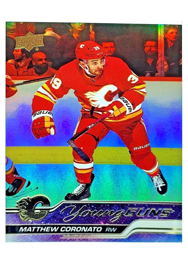 2023-24 Upper Deck Base Set Matthew Coronato #201 card