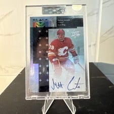 2023-24 Upper Deck Clear Cut 1998-99 Black Diamond Myriad Matthew Coronato #BDM-MC card