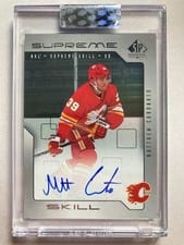 2023-24 Upper Deck Clear Cut Supreme Skill Matthew Coronato #SSK-MC card