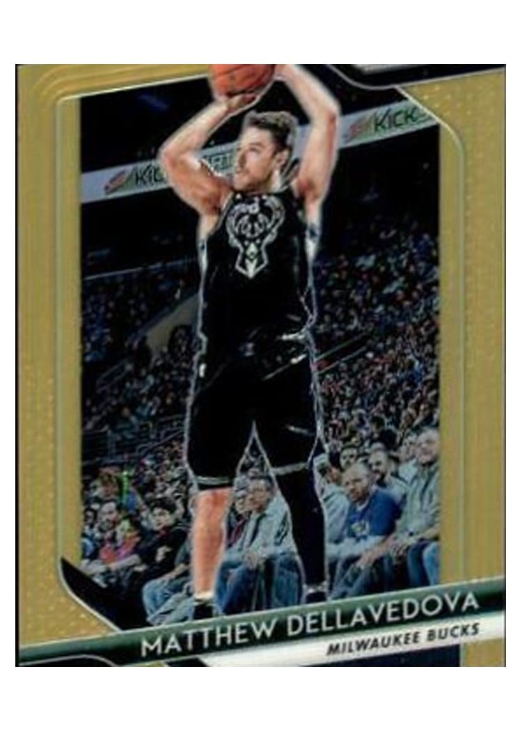 2018-19 Panini Prizm Base Set Matthew Dellavedova Gold Prizm #266 card