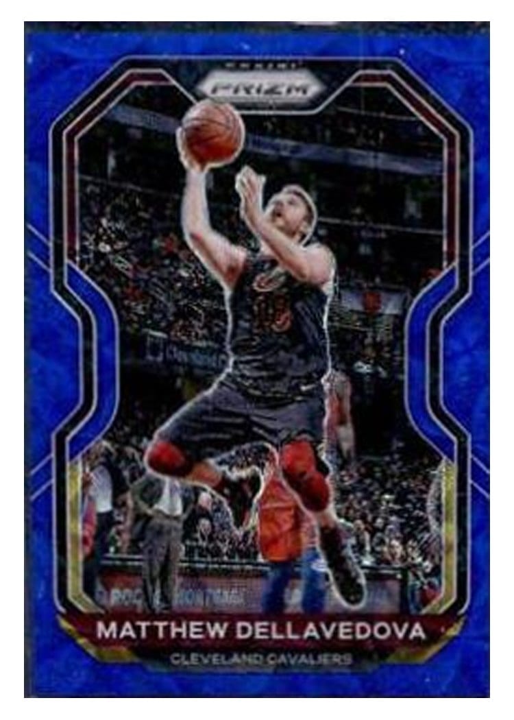 2020-21 Panini Prizm Base Set Matthew Dellavedova Choice Blue Prizm #57 card