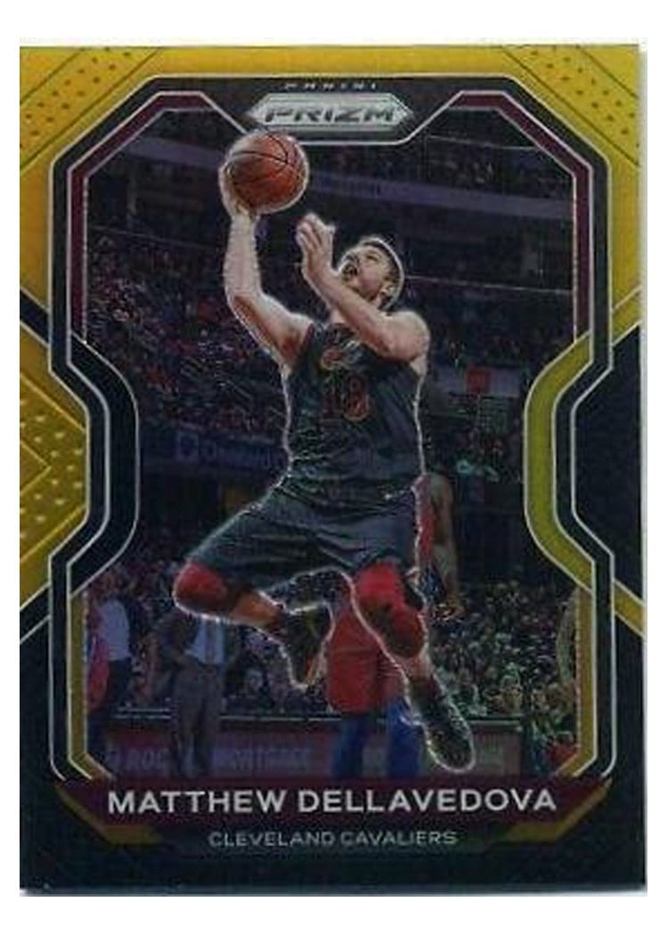 2020-21 Panini Prizm Base Set Matthew Dellavedova Gold Prizm #57 card