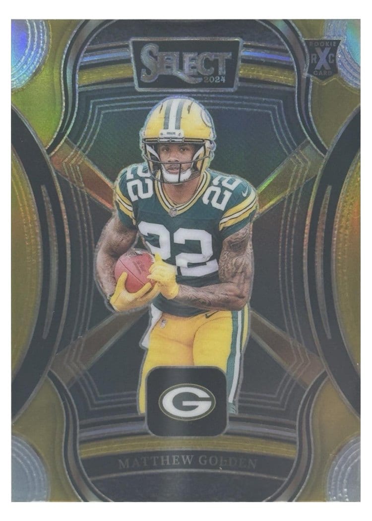 2024 Panini Select 2025 XRC Prizm Redemption Matthew Golden #514 card