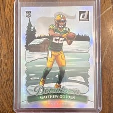 2025 Donruss Optic Downtown Matthew Golden #18 card