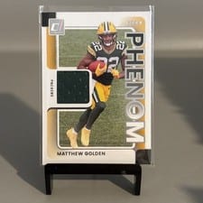 2025 Donruss Rookie Phenom Jerseys Matthew Golden #RPJ-MGN card
