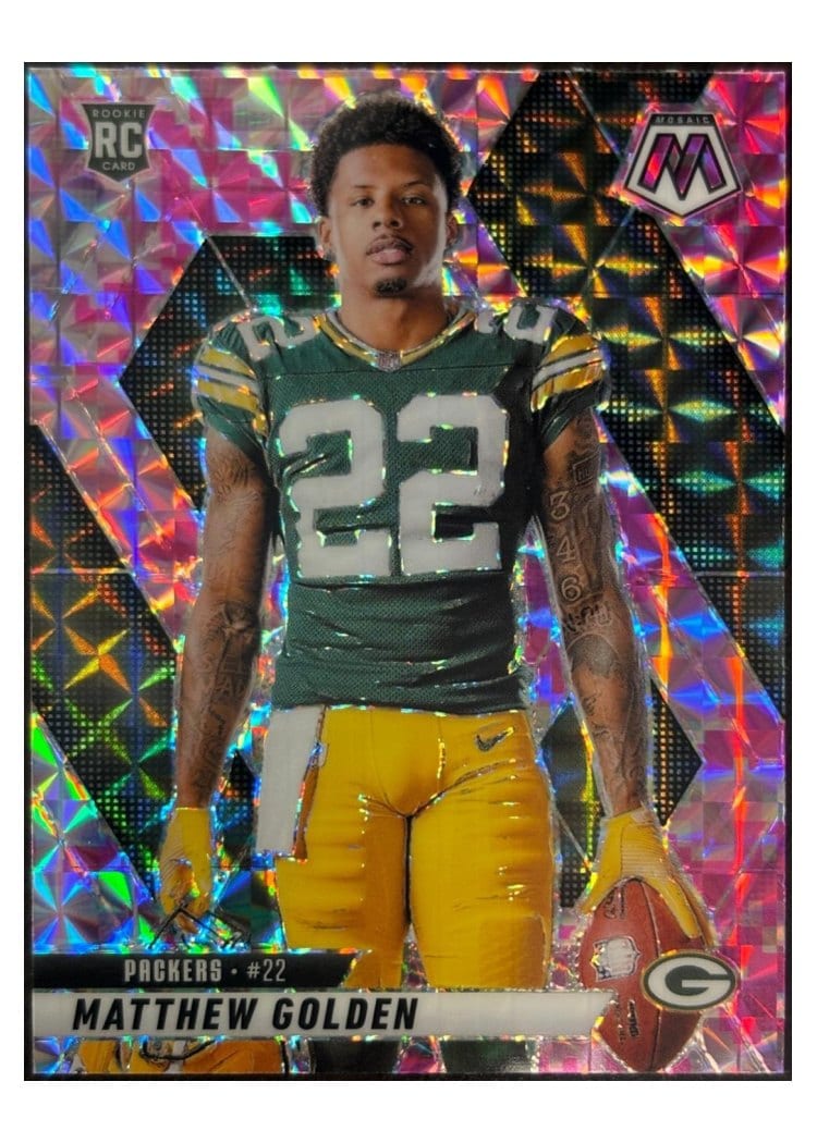 2025 Panini Mosaic Base Set Matthew Golden #285 card