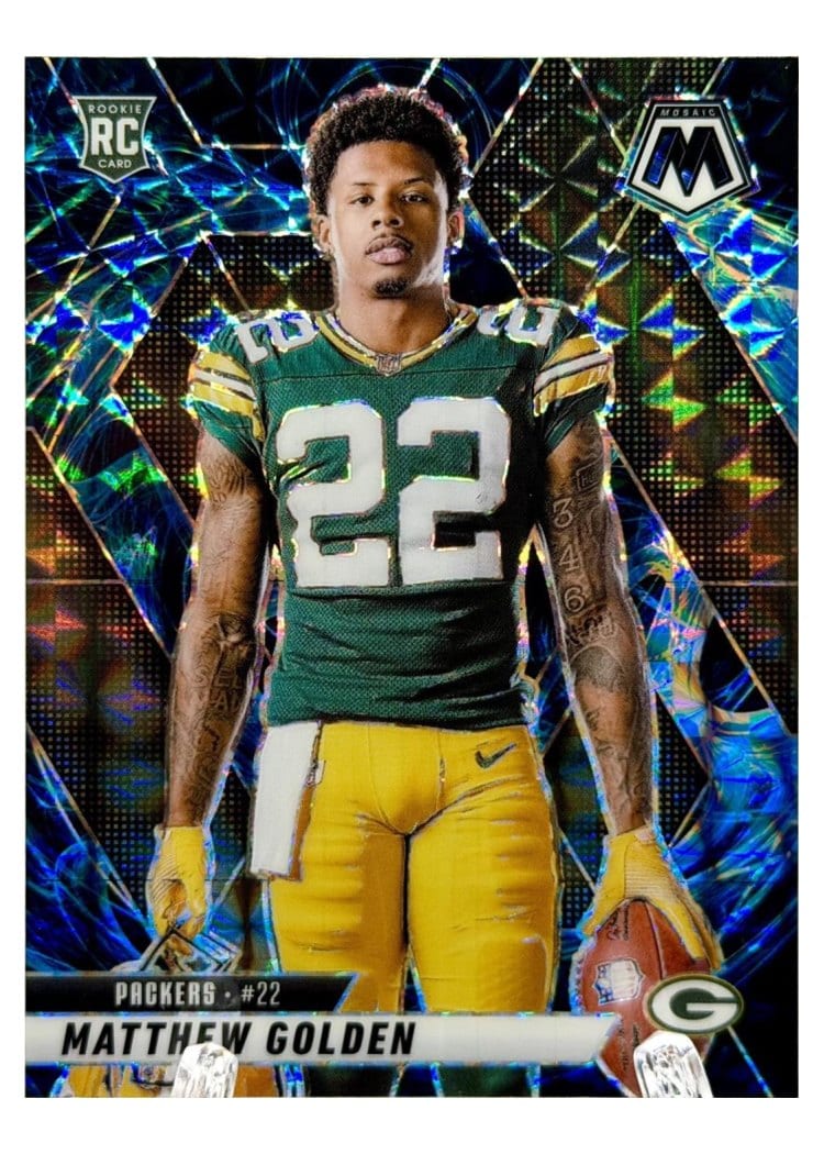 2025 Panini Mosaic Base Set Matthew Golden #285 card