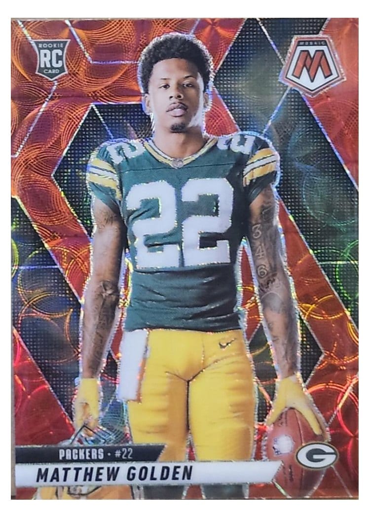 2025 Panini Mosaic Base Set Matthew Golden #285 card