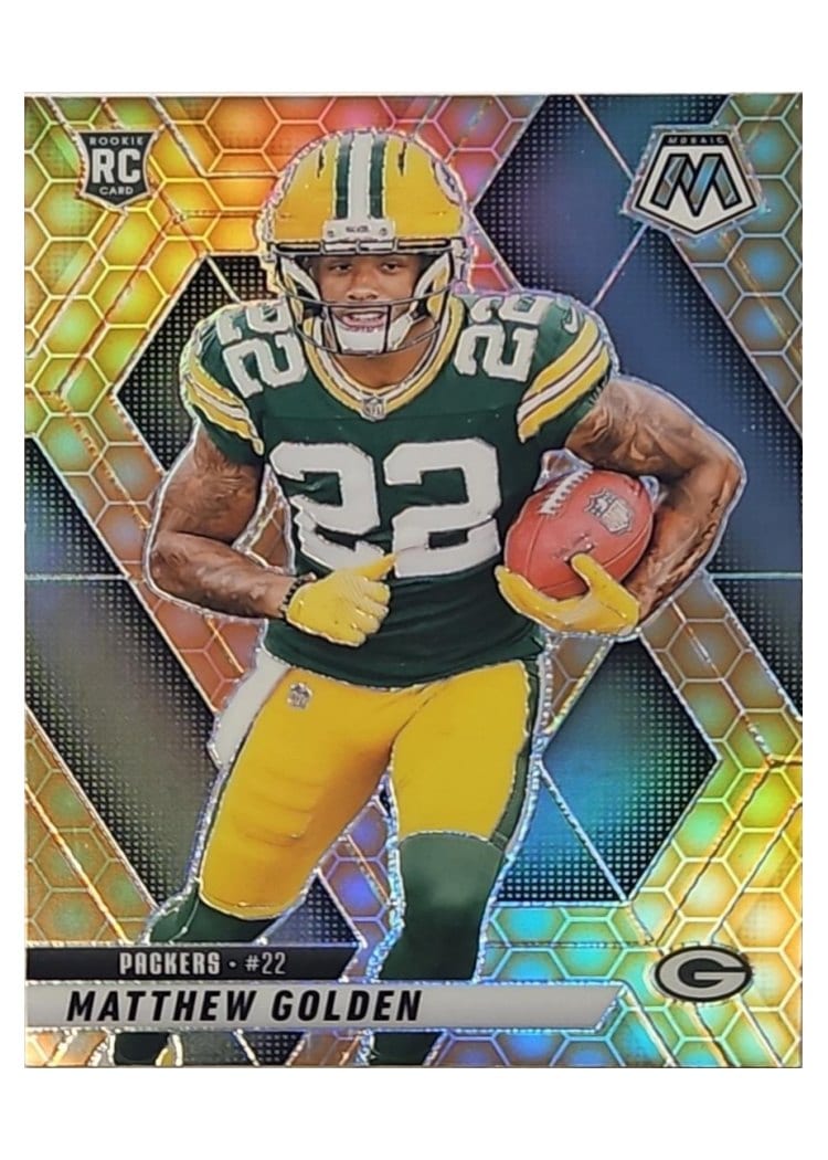 2025 Panini Mosaic Base Set Matthew Golden #323 card