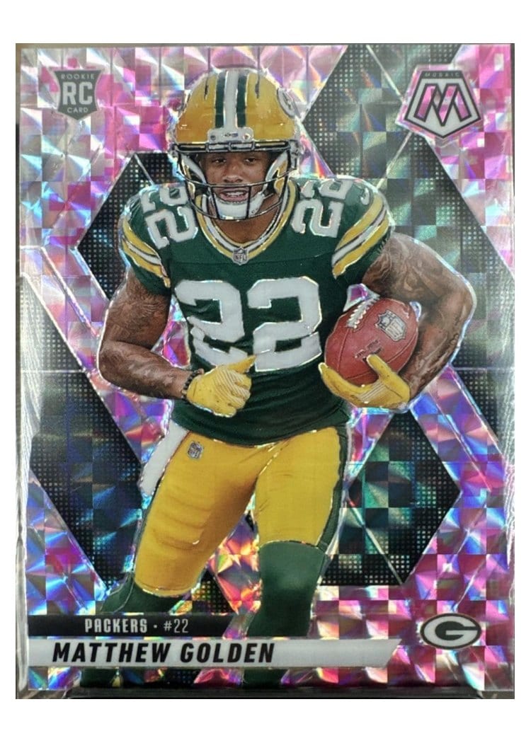 2025 Panini Mosaic Base Set Matthew Golden #323 card