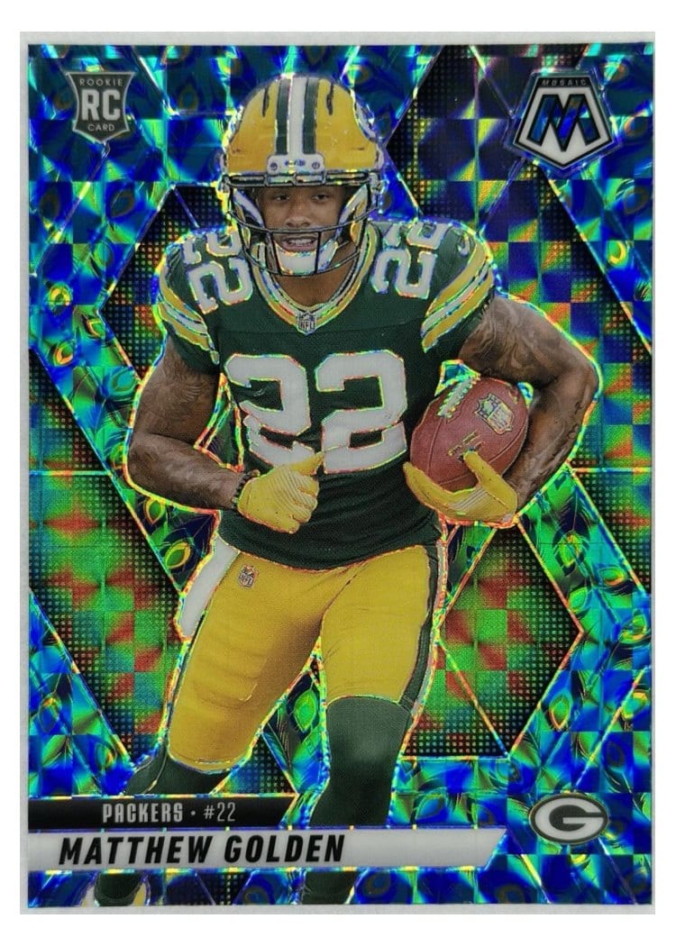 2025 Panini Mosaic Base Set Matthew Golden #323 card