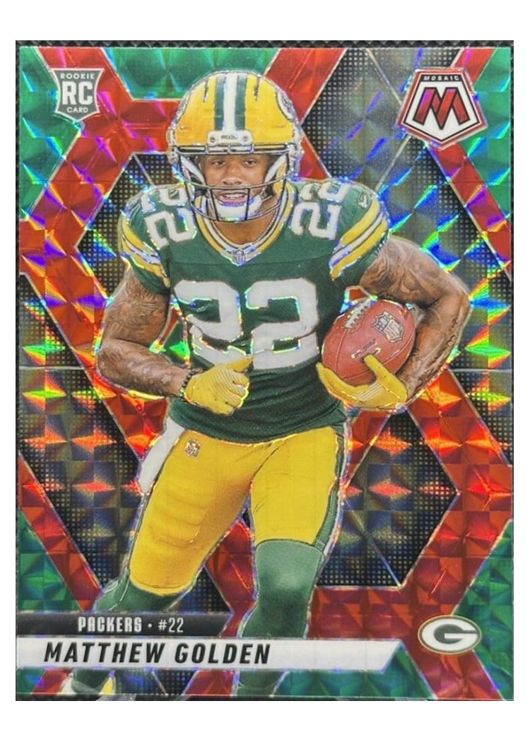 2025 Panini Mosaic Base Set Matthew Golden #323 card