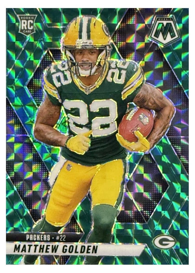 2025 Panini Mosaic Base Set Matthew Golden #323 card