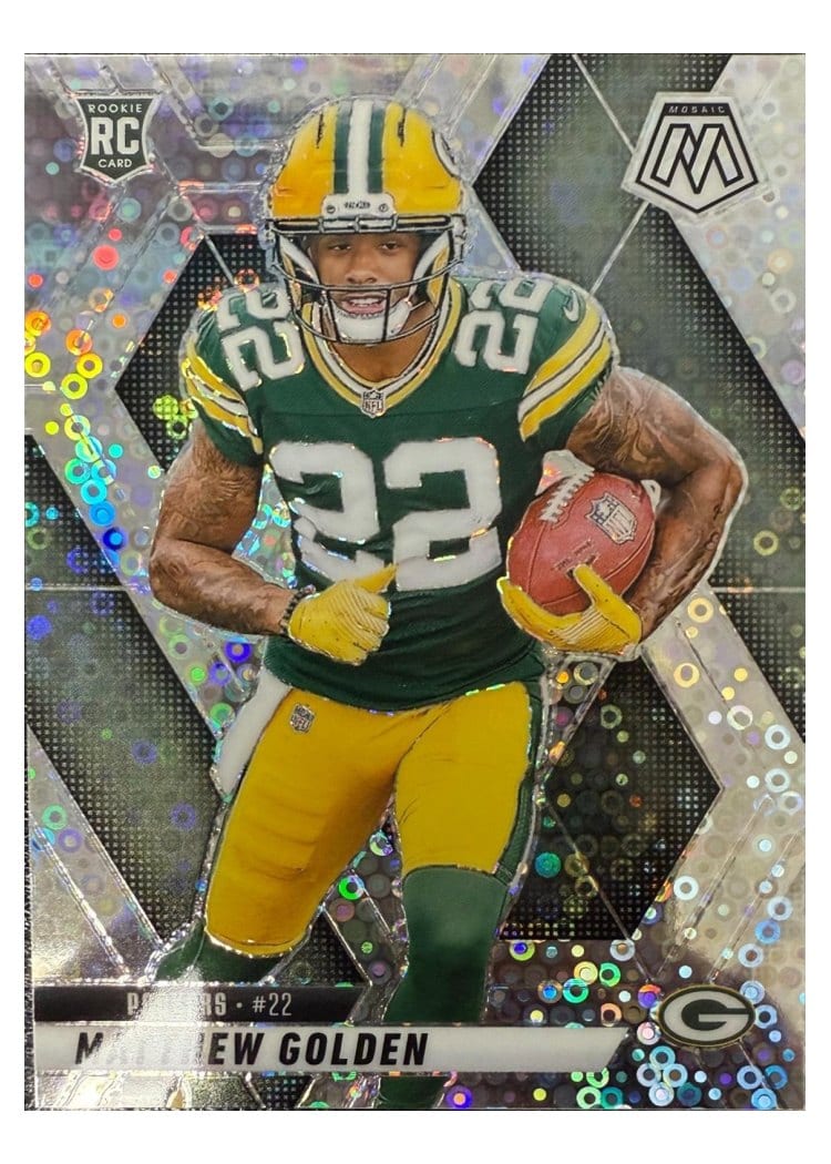 2025 Panini Mosaic Base Set Matthew Golden #323 card