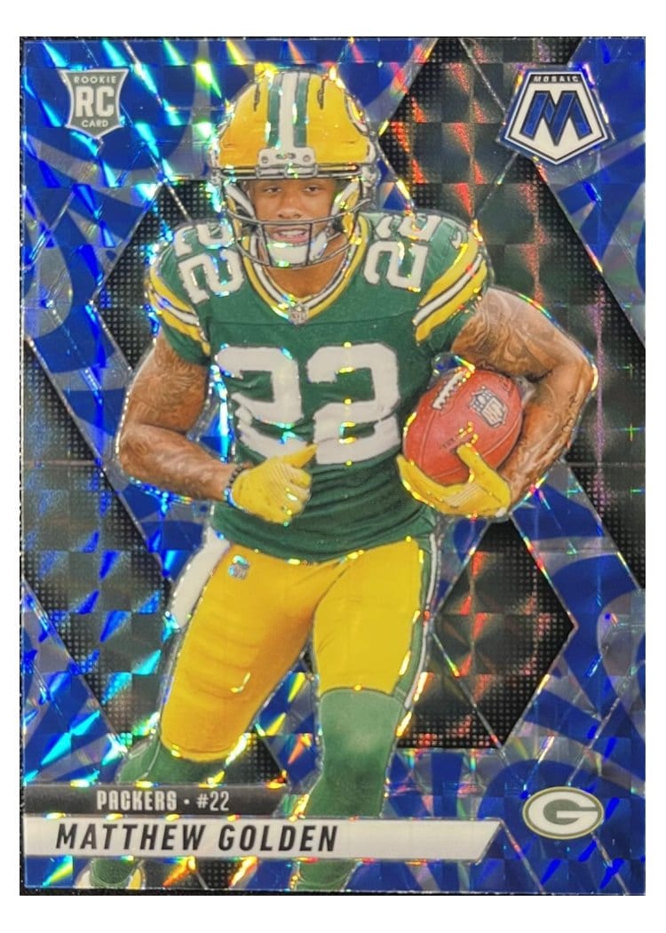 2025 Panini Mosaic Base Set Matthew Golden #323 card