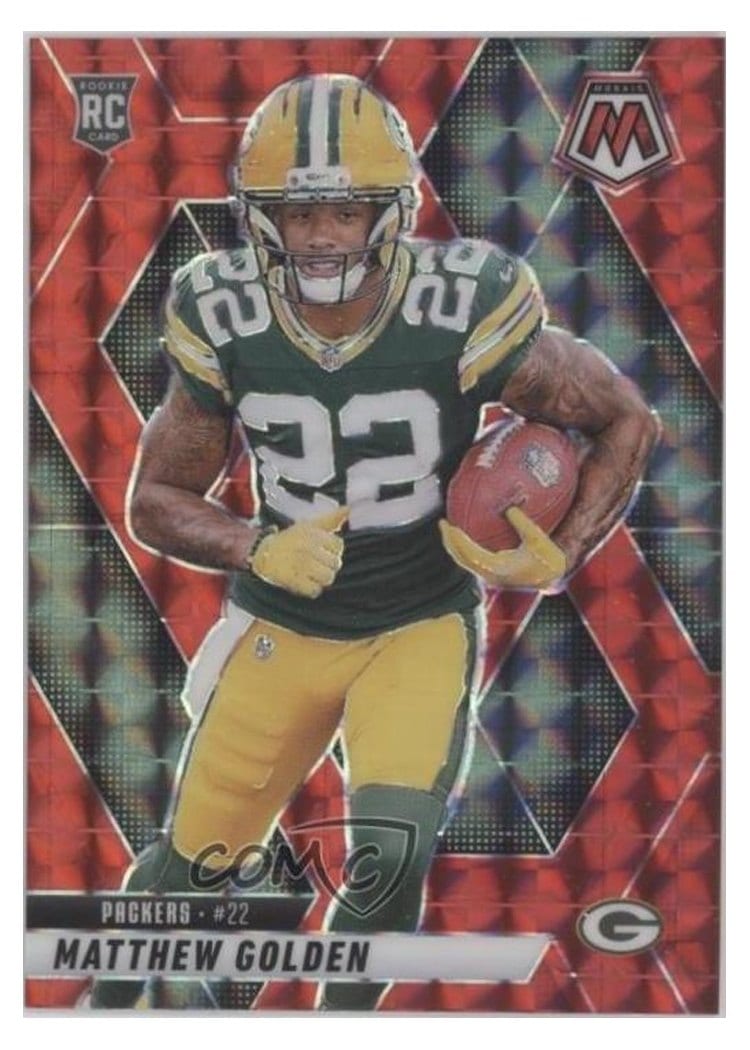 2025 Panini Mosaic Base Set Matthew Golden #323 card