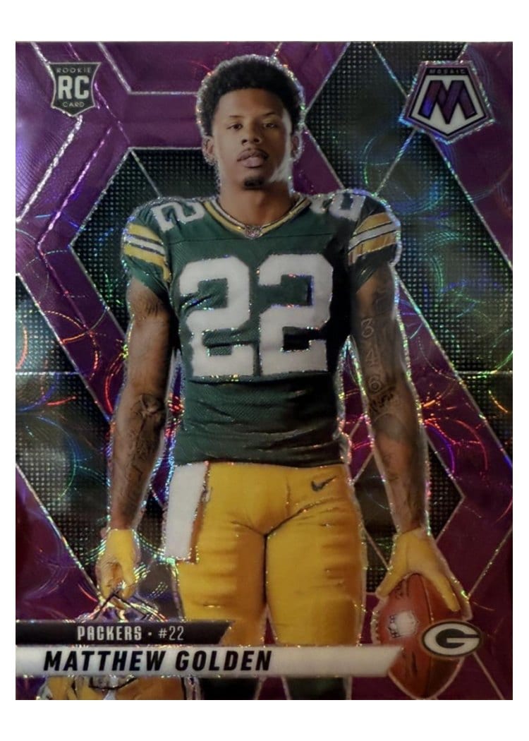 2025 Panini Mosaic Base Set Matthew Golden #323 card