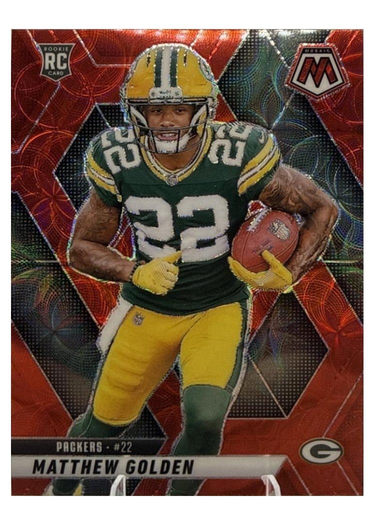 2025 Panini Mosaic Base Set Matthew Golden #323 card