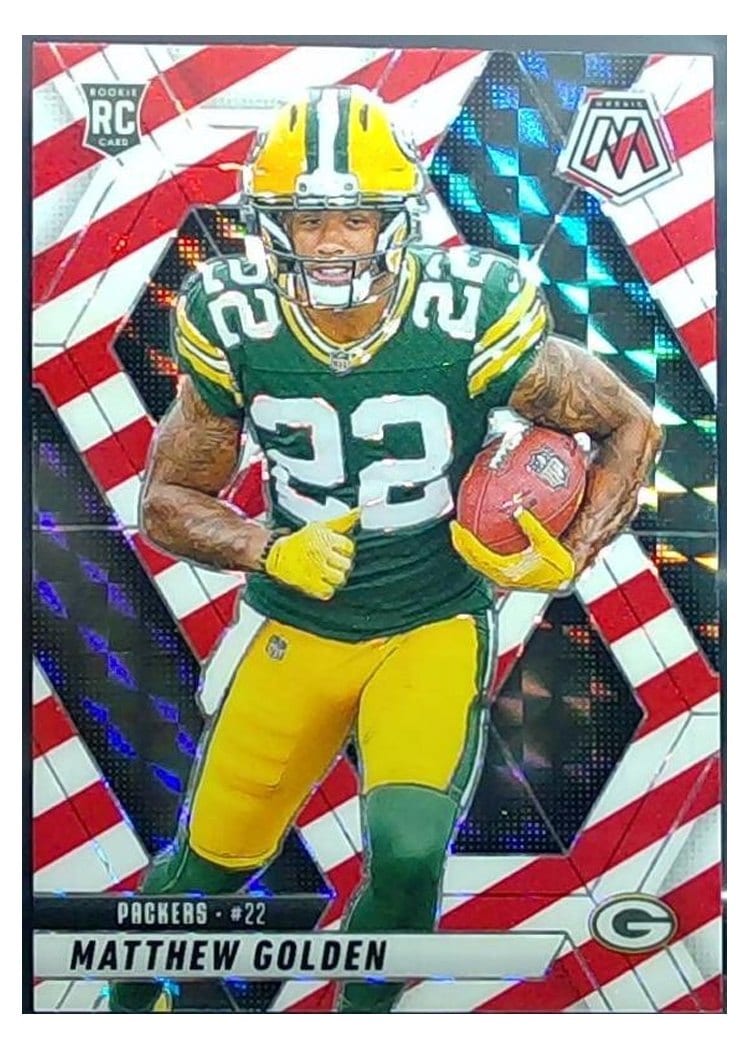 2025 Panini Mosaic Base Set Matthew Golden #323 card