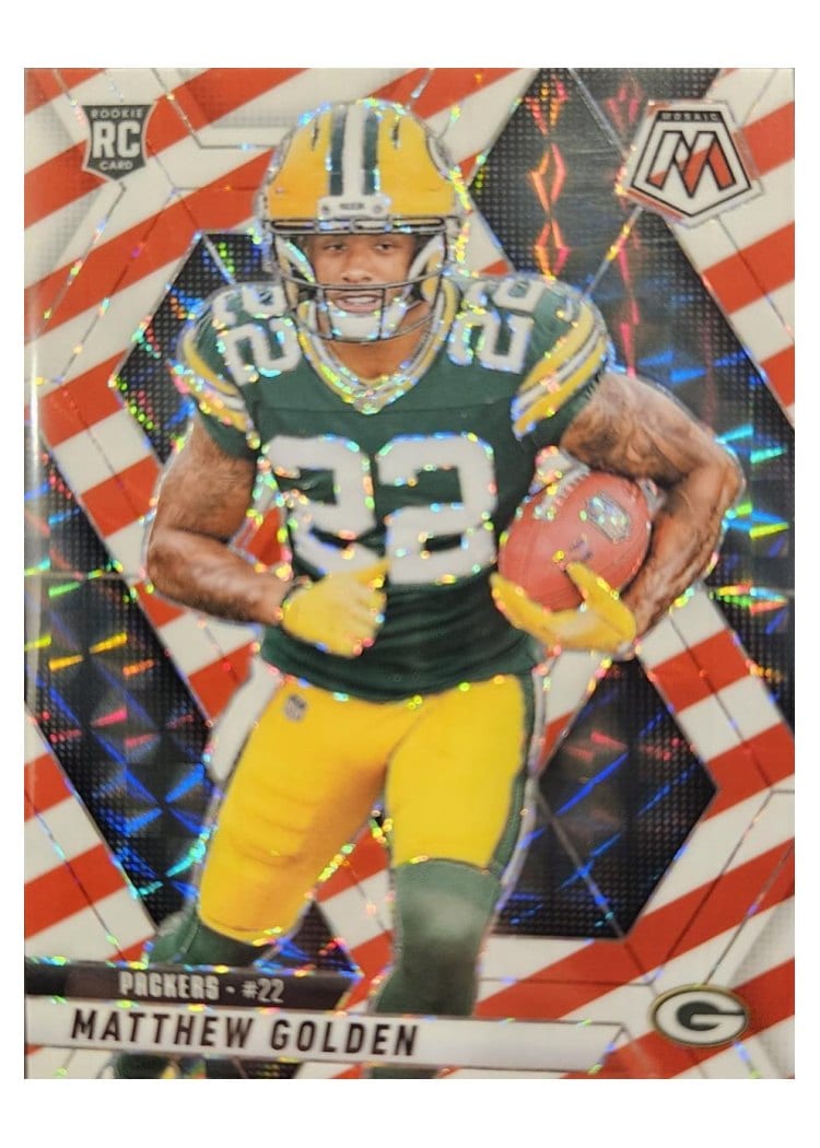 2025 Panini Mosaic Base Set Matthew Golden #323 card