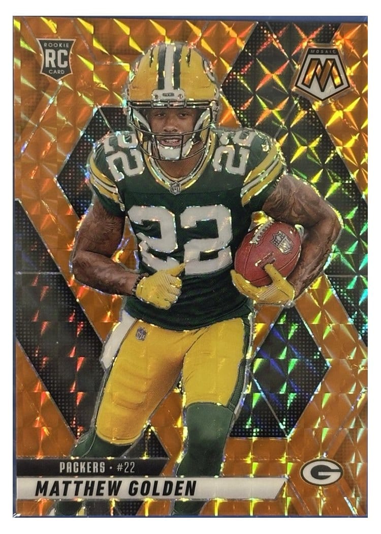 2025 Panini Mosaic Base Set Matthew Golden #323 card