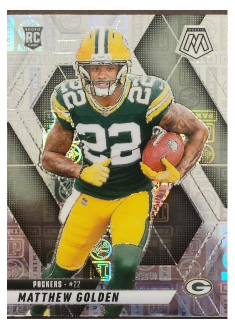 2025 Panini Mosaic Base Set Matthew Golden #323 card