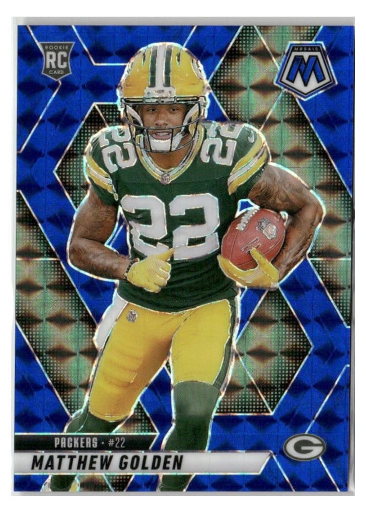 2025 Panini Mosaic Base Set Matthew Golden #323 card