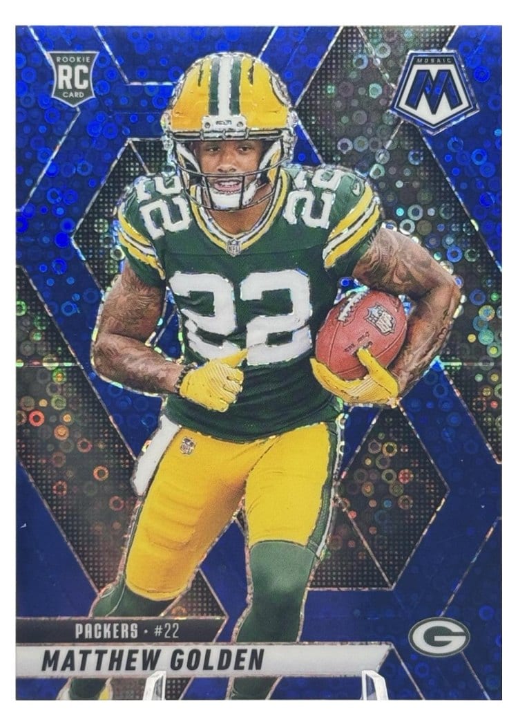 2025 Panini Mosaic Base Set Matthew Golden #323 card