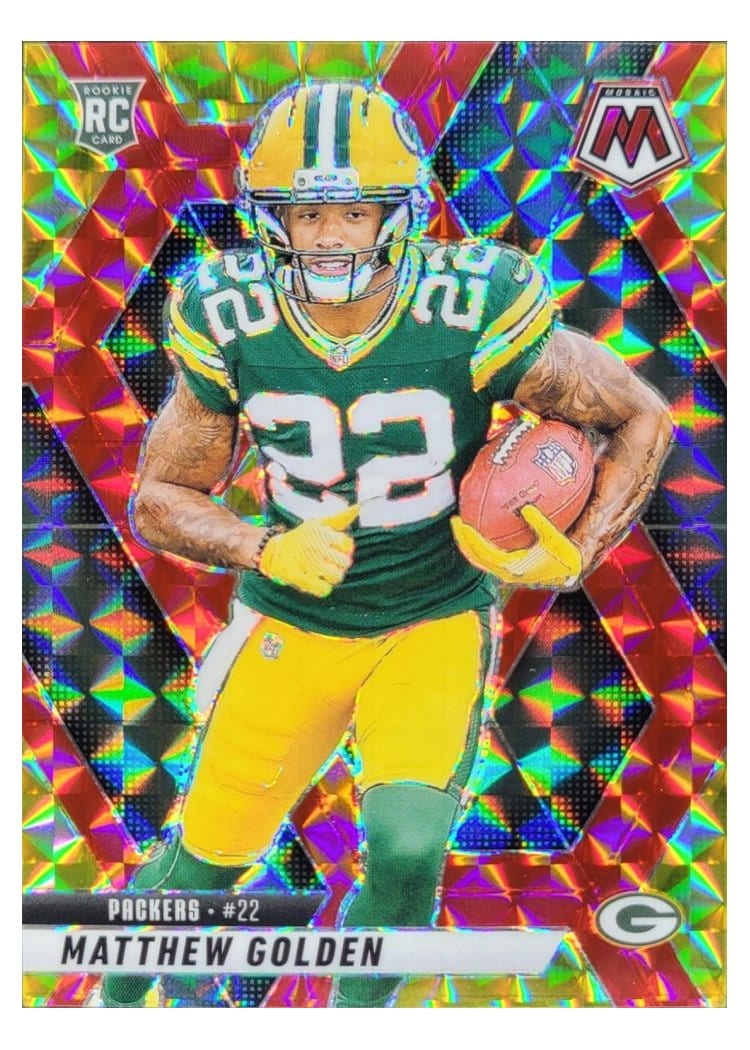 2025 Panini Mosaic Base Set Matthew Golden #323 card