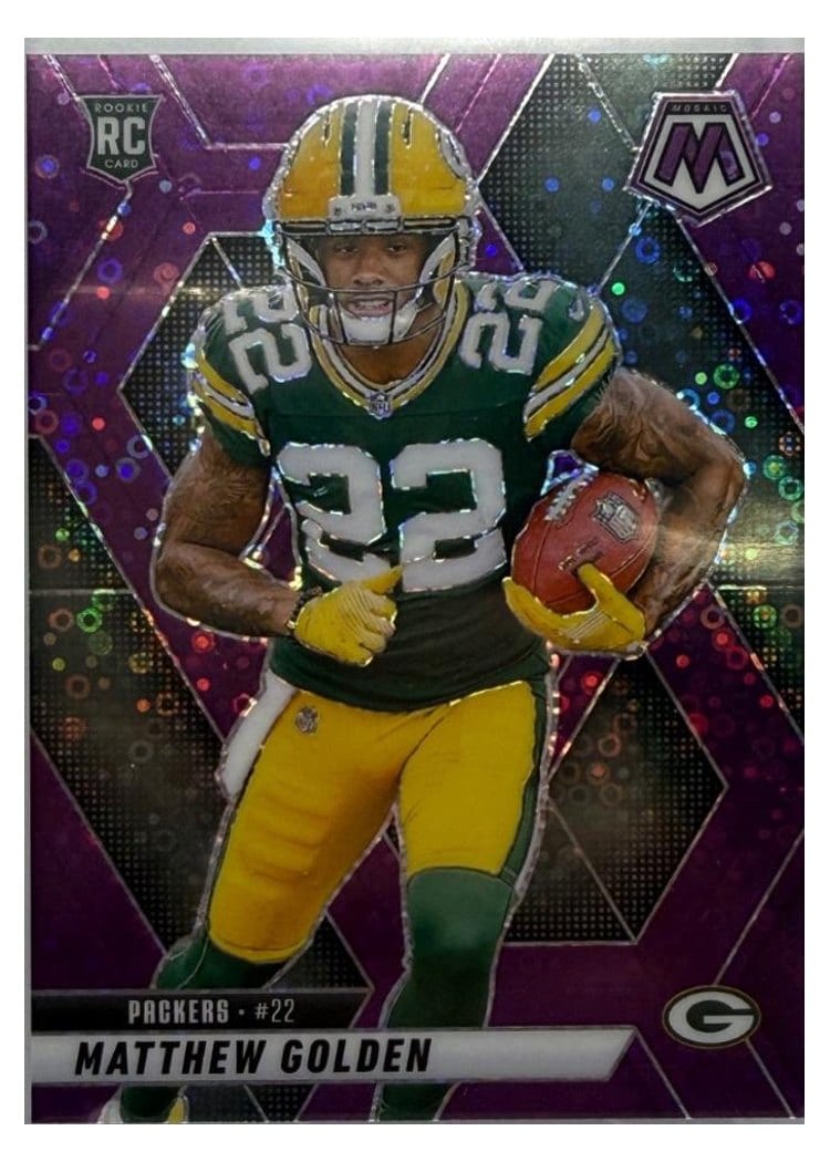 2025 Panini Mosaic Base Set Matthew Golden #323 card