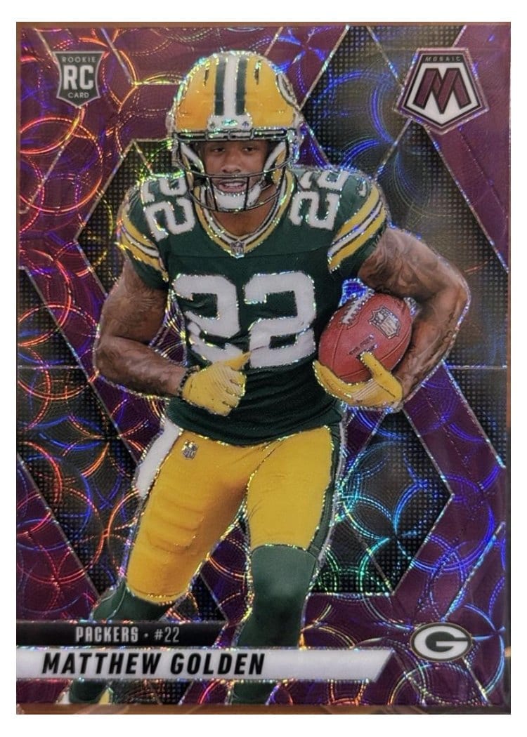 2025 Panini Mosaic Base Set Matthew Golden #323 card