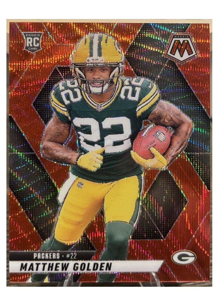 2025 Panini Mosaic Base Set Matthew Golden #323 card