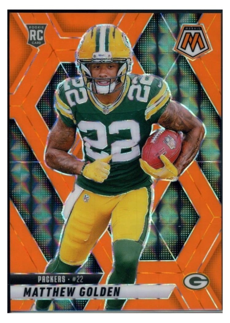 2025 Panini Mosaic Base Set Matthew Golden #323 card