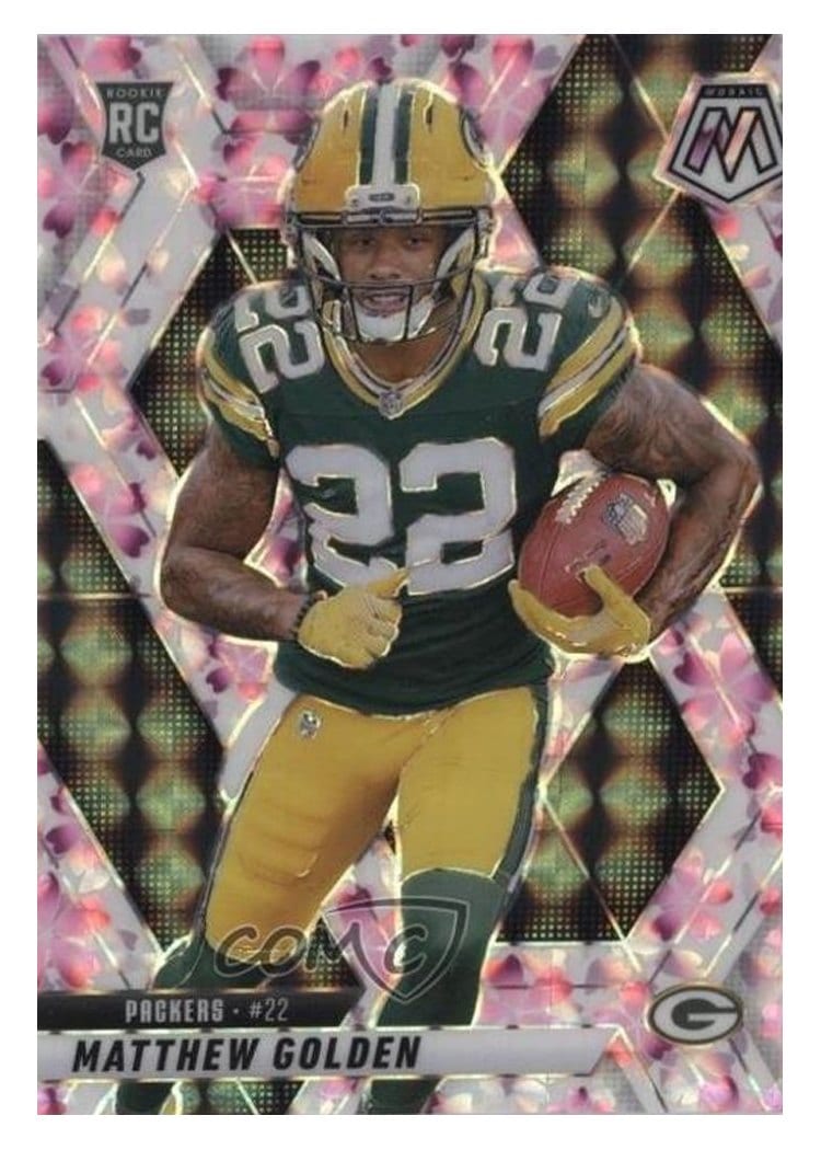 2025 Panini Mosaic Base Set Matthew Golden #323 card