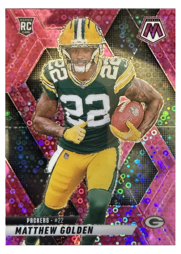 2025 Panini Mosaic Base Set Matthew Golden #323 card